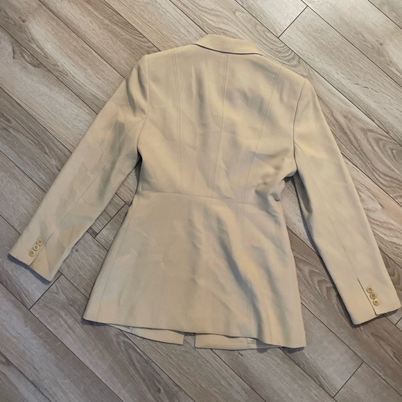 Parallel Basics Vintage Y2K khaki blazer size 4 - Picture 3 of 6